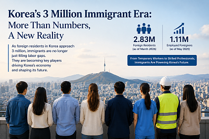 Korea's 3 Million Immigrant Era: More Than Numbers, A New Reality